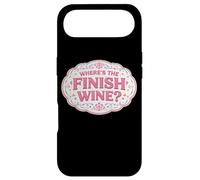 Where's The Finish Wine Lover Runner Course Joke Citation Coque pour iPhone Air
