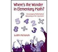 Where's The Wonder In Elementary Math?
