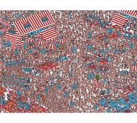 Where's Wally WDC99291 Toile Imprimée, Multicolore, 60 x 80 cm