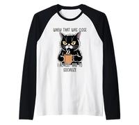 Whew That Was Close I Almost Had to Socialize Manche Raglan