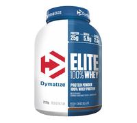 Dymatize Elite 100% Whey Rich Chocolate 2170g - Low Sugar Whey Protein + BCAAs