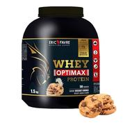 Whey concentrée Eric Favre - Whey Optimax Protein - Biscuit Cookie 1500g