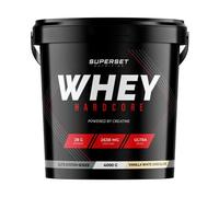 Whey Hardcore (4kg)Vanille Chocolat Blanc Whey ProtéineSuperset Nutrition