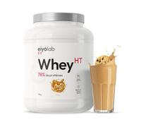 WHEY HT | Jusqu’à 78% de Protéines | Riche en BCAA & Glutamine | Construction Musculaire Rapide | Faible en Calories & Sucres | Digestion Facile | Texture Onctueuse Goût Cookie | 750g | Eiyolab