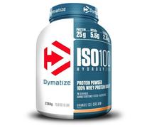 Whey hydrolysée Dymatize - ISO 100 Hydrolyzed - Orange Ice Cream 2264g