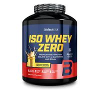 BioTechUSA Iso Whey Zero | Premium Whey Protein Isolate | Grass-Fed | Enzyme-Free | Sugar- and Gluten-free, 1816 g, Caramel Catalan