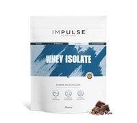 Whey Isolate Chocolat - Protéines et BCAA - 25g Protéines/Portion - Digestion Facilitée - Faible en Sucres - Boisson Récupération - Sport et Performance - 750g - Fabriqué en France - IMPULSE NUTRITION