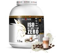 Whey isolate Eric Favre - Iso 100% Whey Zero - Café Latte 1500g