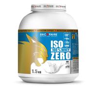 Whey isolate Eric Favre - Iso 100% Whey Zero - Saveur neutre 1500g