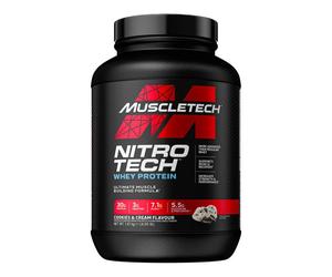 Whey isolate MuscleTech - Nitro-Tech - Cookies & Cream 1810g