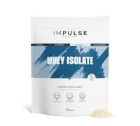 Whey Isolate Neutre - Protéines et BCAA - 25g Protéines-Portion - Digestion Facilitée - Faible en Sucres - Boisson Récupération - Sport et Performance - 750g - Fabriqué en France - IMPULSE