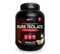 EAFIT – Isolat de whey Pure Isolate – 27 g protéines, 6,5 g BCAA, faible sucres – Vanille 750 g