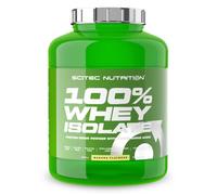 Scitec Nutrition – Isolat de whey 100% – Banane – 1816 g – Sans sucre ni gluten