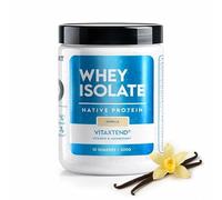 WHEY ISOLATE VITAXTEND - Protéine de Lactosérum Ultra-Filtrée - 24,9g de Protéines, BCAA, Glutamine - Soutien Musculaire, Récupération - Vitamines B6, C, D3, E - Maintien Masse Musculaire - SportDiet