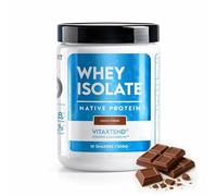 WHEY ISOLATE VITAXTEND - Protéine de Lactosérum Ultra-Filtrée - 24,9g de Protéines, BCAA, Glutamine - Soutien Musculaire, Récupération - Vitamines B6, C, D3, E - Maintien Masse Musculaire - SportDiet