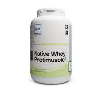 Whey Native Protimuscle Nutrimuscle - 1 Kg - Matcha - Mix Protein Whey Native + Caséine - Prise de muscle - Sèche et perte de poids - Idéal en postworkout ou collation - Musculation