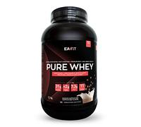 WHEY PROTEIN - Cappuccino - 2,2 kg - EAFIT - Marque Française N°1 en Nutrition Sportive - 32g de Proteine Whey - BCAA - Shaker Proteine - Pre Workout, Musculation - Protéines Whey