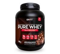 WHEY PROTEIN - Chocolat/Noisette - EAFIT - Marque Française N°1 en Nutrition Sportive - 30g de Proteine Whey - BCAA - Shaker Proteine - Pre Workout, Musculation - Protéines Whey - 850 g
