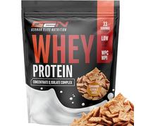 Whey Protein Complex - 1000 g (Céréales à la cannelle) - Avec part d’isolat - Protéine instantanée avec BCAA & EAA - German Elite Nutrition