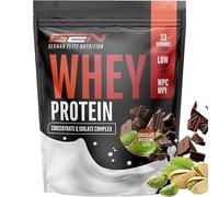 Whey Protein Complex - 1000 g (Chocolat à la Pistache) - Avec part d’isolat - Protéine instantanée avec BCAA & EAA - German Elite Nutrition