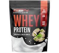 Whey Protein Complex - 1000 g (Pistache) - Avec part d'isolat - Poudre de protéine soluble instantanée avec BCAA & EAA - German Elite Nutrition