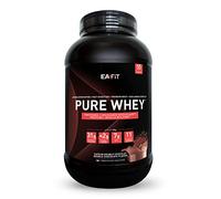 WHEY PROTEIN - Double Chocolat - 2,2 kg -EAFIT - Marque Française N°1 en Nutrition Sportive - 32g de Proteine Whey - BCAA - Shaker Proteine - Pre Workout, Musculation - Protéines Whey - 750 g