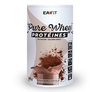 WHEY PROTEIN - Double Chocolat - EAFIT - Marque Française N°1 en Nutrition Sportive - 32g de Proteine Whey - BCAA - Shaker Proteine - Pre Workout, Musculation - Protéines Whey - 360 g