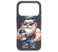 Whey Protein GNOME Dad Funny Bodybuilder Graphic for Coach Coque pour iPhone 17 Pro