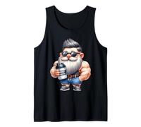 Whey Protein Gnome Dad Funny Bodybuilder Graphic For Coach Débardeur