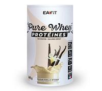 WHEY PROTEIN - Vanille - EAFIT - Marque Française N°1 en Nutrition Sportive - 32g de Proteine Whey - BCAA - Shaker Proteine - Pre Workout, Musculation - Protéines Whey - 360 g