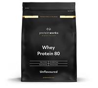 Whey Protéine 80 (Concentré) | Nature | 82% de protéines | Shake à faible teneur en sucre et à forte teneur en protéines | THE PROTEIN WORKS | 2kg