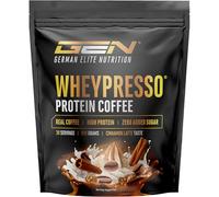 Wheypresso Protein Coffee - Poudre de protéine avec concentré de whey & isolat - Avec du vrai café & de la caféine - Boisson crémeuse à haute protéine - (908 g, Café Latte à la Cannelle)