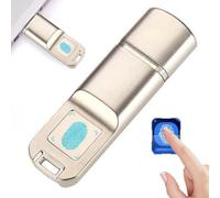 WhFKLca Clé USB 3.0 à Empreintes Digitales, 16 Go/32 Go/64 Go/128 Go/256 Go, Métal, Antivol, pour Bureau, 10 Empreintes Digitales Autorisées, pour Windows/Mac Os Et Android 6.0 64GB