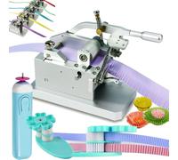 WhFKLca Machine à Quilling Manuelle DIY, Outils De Quilling à Rouleaux, Stylo à Quilling, Largeur RéGlable De 0,3 à 4 Mm, Kit D'Accessoires pour Quilling, pour Les Cours De Bricolage.