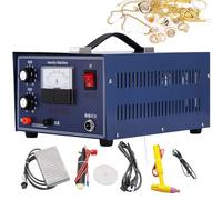WhFKLca Machine à Souder Les Bijoux Portable 80A, Soudeuse par Points Laser, Commande à PéDale, Plage De Soudage De 0,5 à 1 Mm, Kit D'Outils De Soudage DIY 0-50 A pour MéTaux PréCieux Or Et Argent