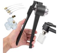 WhFKLca Sertisseur Manuel De Flacon,Sertisseur De Flacon De Parfum, Vial Crimper, Sertisseur Manuel De PulvéRisateur De Flacon De Parfum De 13 Mm/15 Mm/20 Mm, Bonne étanchéité,15mm