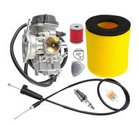 WHFZN 13200-07G01 Carburateur pour Suzuki LTZ400 LTZ 400 Quadsport 2003 2004 2005 2006 2007 Compatible avec Kawasaki KFX400 2003-2006 Remplace Arctic Cat DVX400 2004-2007