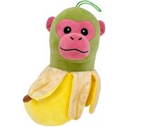 WHGHG Jouet Tung Tung Tung Sahur en Peluche Italian Brainrot Banane Orang - outan poupée- Figurine Brainrot Mignonne Tralalero Tralala Doux pour Enfants et Collectionneurs