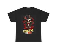 Which Level of Hell is This Funny Shirt Roses Graphic Unisex Heavy Cotton Tee