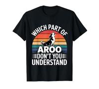 Which Part of Aroo Don't You Understand Husky Pet Dog |- T-Shirt Graphique avec Valeur