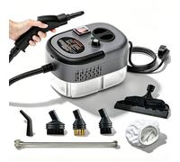 Whim 2500 Steam Cleaner, Handheld Steam Cleaner, Steam Cleaners for the Home Multi Purposesteam Cleaners with 7 Piece Accessories, Removes Grease, Dirt, And Stubborn Buildup (Gray)