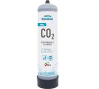 Whimar CO2 Disposable Cylinder 600 g Bouteille de dioxyde de carbone jetable universelle avec pas standard 10 x 1