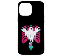 Whimsical Ghost All-Hallows Eve Coque pour iPhone 13 Pro Max