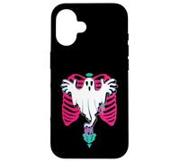 Whimsical Ghost All-Hallows Eve Coque pour iPhone 16