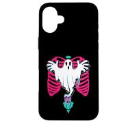 Whimsical Ghost All-Hallows Eve Coque pour iPhone 16 Plus