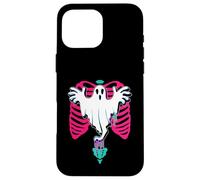 Whimsical Ghost All-Hallows Eve Coque pour iPhone 16 Pro Max