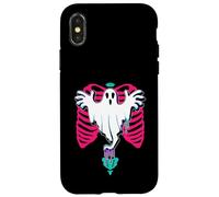 Whimsical Ghost All-Hallows Eve Coque pour iPhone X/XS