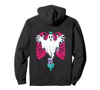 Whimsical Ghost All-Hallows Eve Sweat à Capuche