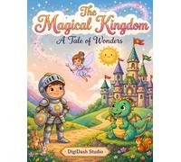 Whimsical Kingdoms: Fun Fantasy Coloring Book for Kids Ages 4-8, with Magical Fairies, Castles, Knights, and Dragons.