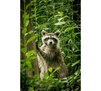 "Whimsical Raccoon Adventures: A Colouring Book for Nature Lovers": "Explore the charming world of raccoons through intricate designs and patterns for relaxation and creativity"